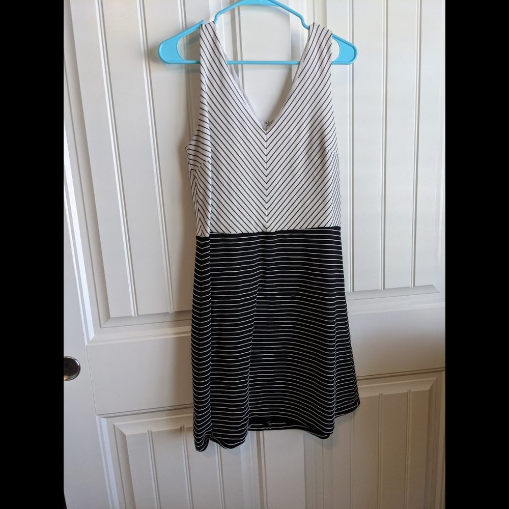 striped dress